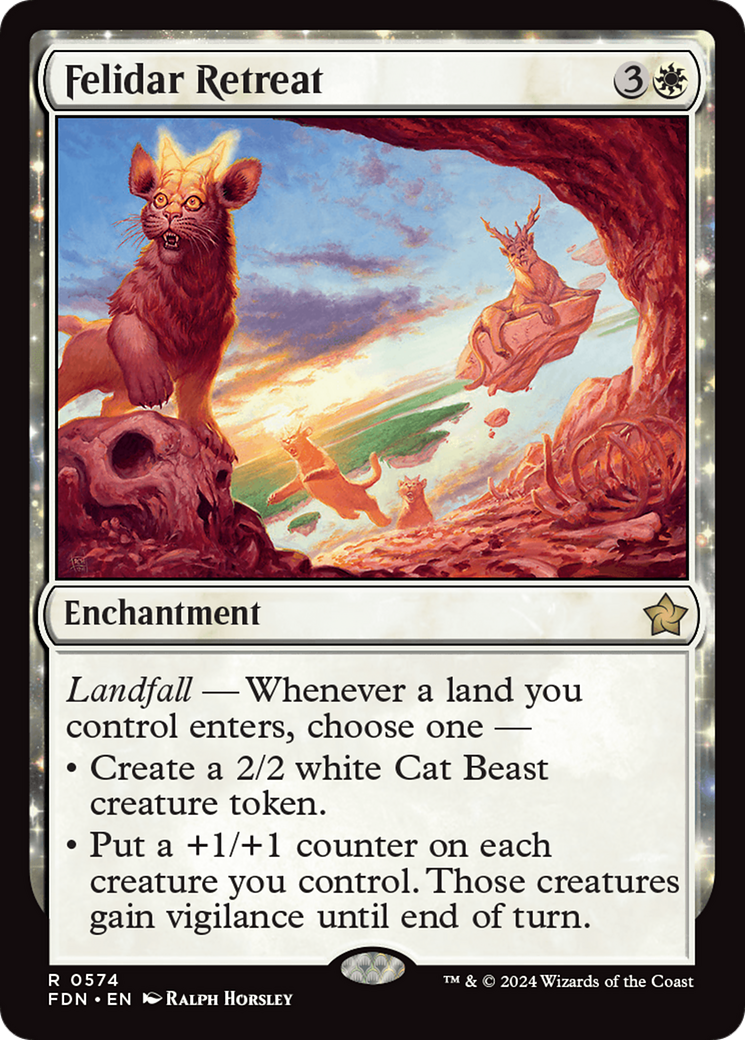 Felidar Retreat [Foundations] | Card Citadel