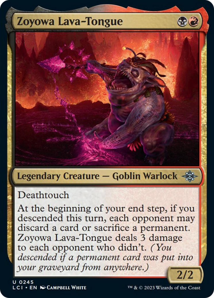 Zoyowa Lava-Tongue [The Lost Caverns of Ixalan] | Card Citadel