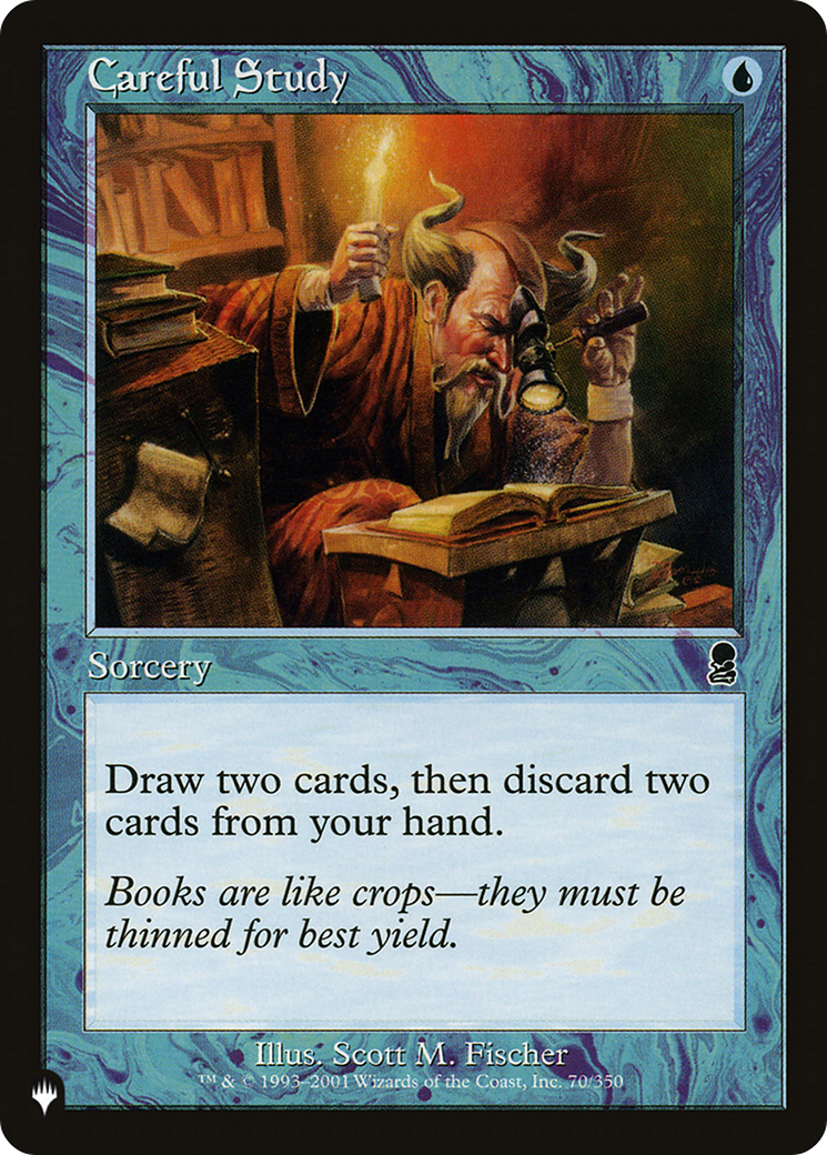 Careful Study [The List Reprints] | Card Citadel