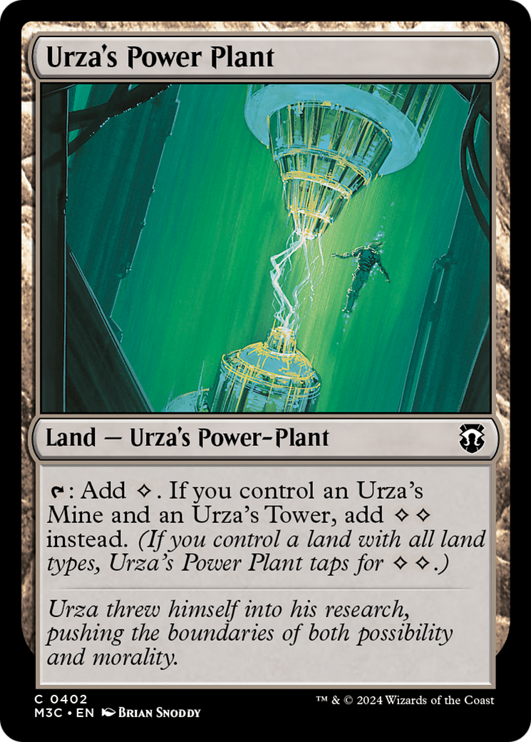 Urza's Power Plant (Ripple Foil) [Modern Horizons 3 Commander] | Card Citadel
