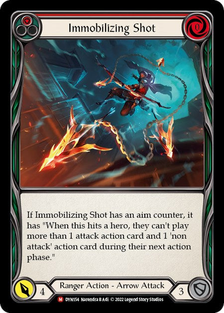 Immobilizing Shot [DYN154] (Dynasty)  Rainbow Foil | Card Citadel