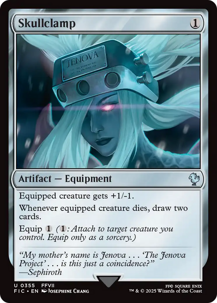 Skullclamp [FINAL FANTASY Commander] | Card Citadel