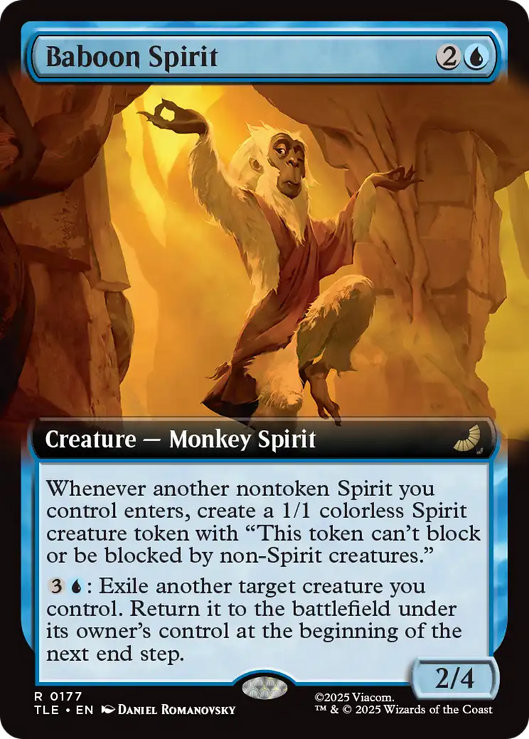 Baboon Spirit (Extended Art) [Avatar: The Last Airbender: Eternal-Legal] | Card Citadel