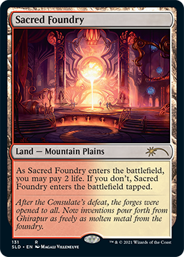 Sacred Foundry [Secret Lair Drop Series] | Card Citadel