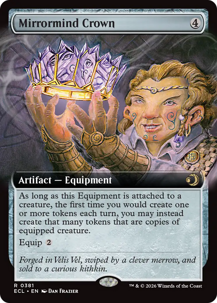 Mirrormind Crown (Extended Art) [Lorwyn Eclipsed] | Card Citadel