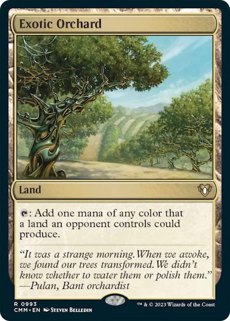 Exotic Orchard [Commander Masters] | Card Citadel