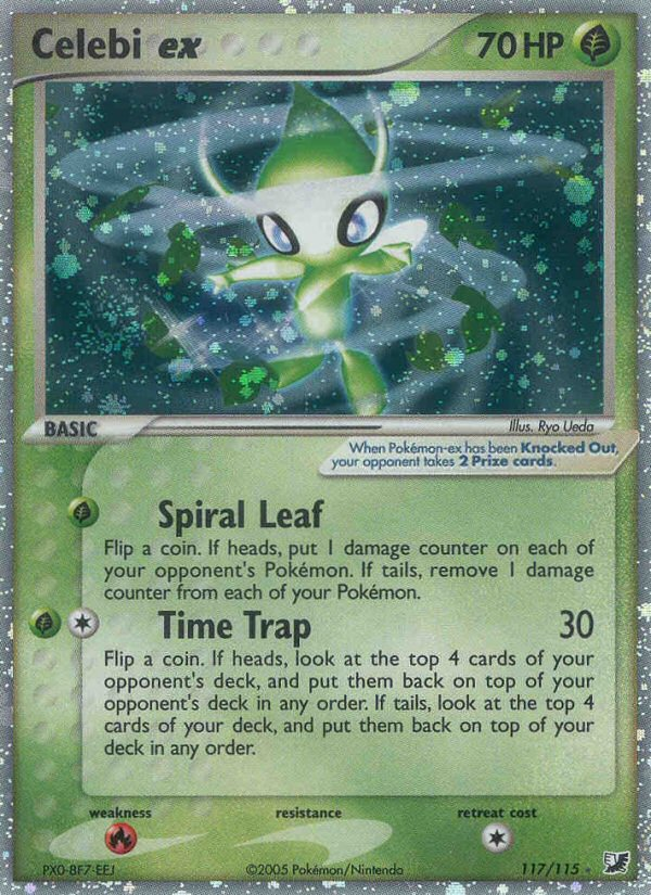 Celebi ex (117/115) [EX: Unseen Forces] | Card Citadel