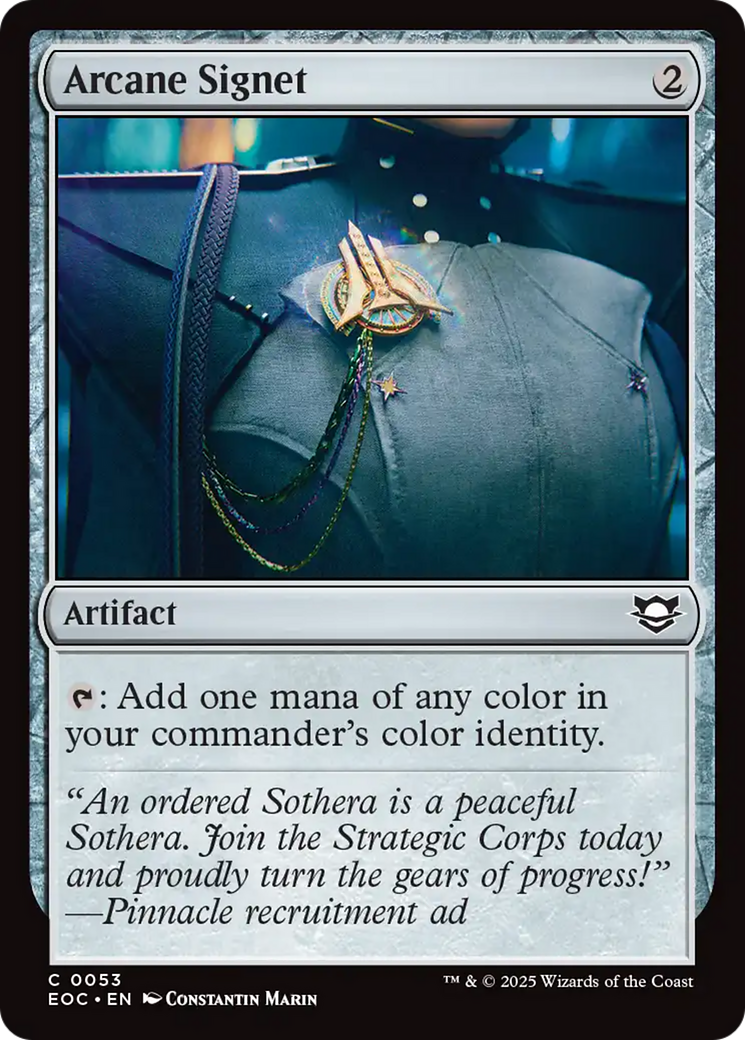 Arcane Signet [Edge of Eternities Commander] | Card Citadel