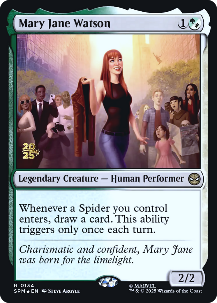 Mary Jane Watson [Wizards Play Network 2025] | Card Citadel