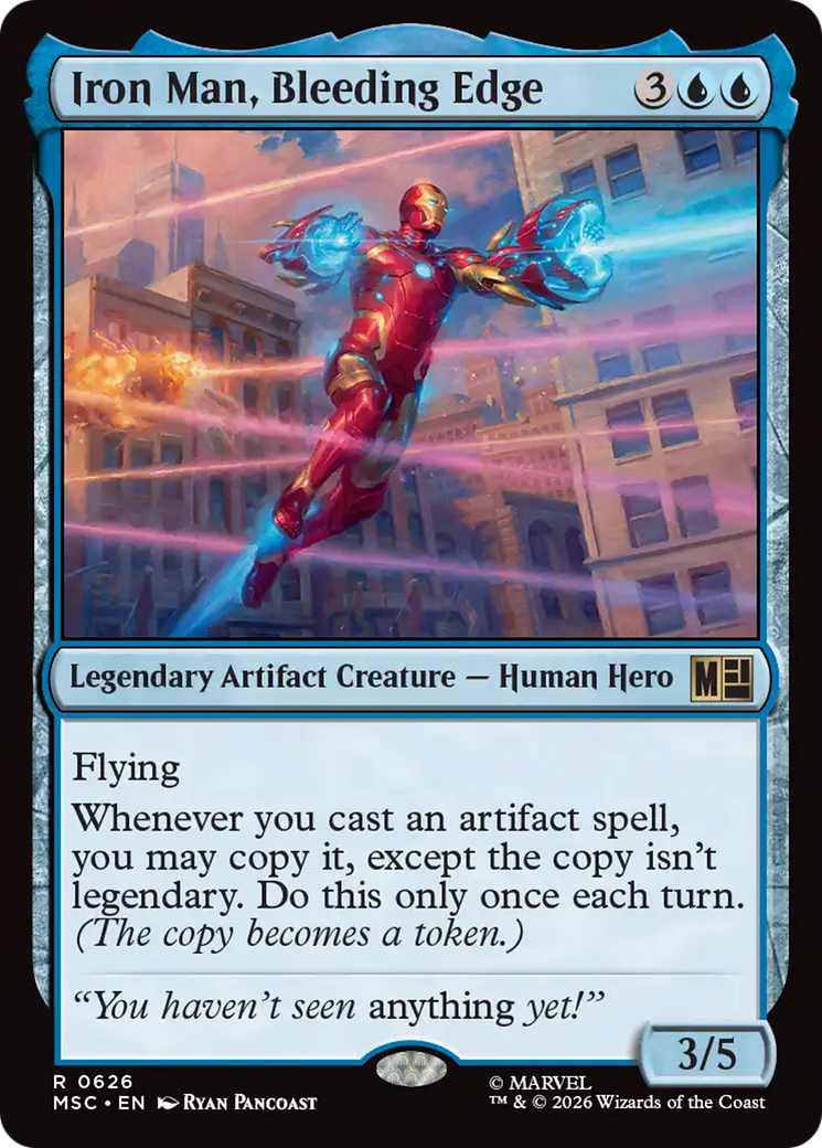 Iron Man, Bleeding Edge [Marvel Super Heroes Commander] | Card Citadel