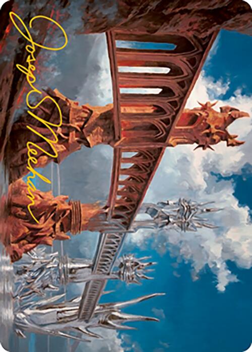 Silverbluff Bridge Art Card (Gold-Stamped Signature) [Modern Horizons 2 Art Series] | Card Citadel