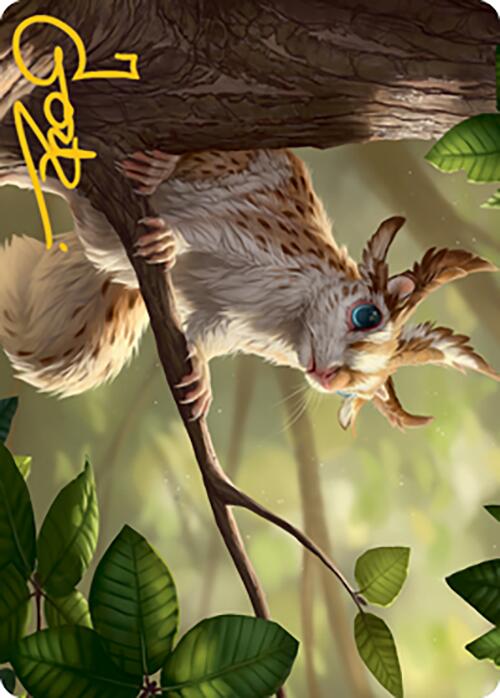 Squirrel Sovereign Art Card (Gold-Stamped Signature) [Modern Horizons 2 Art Series] | Card Citadel