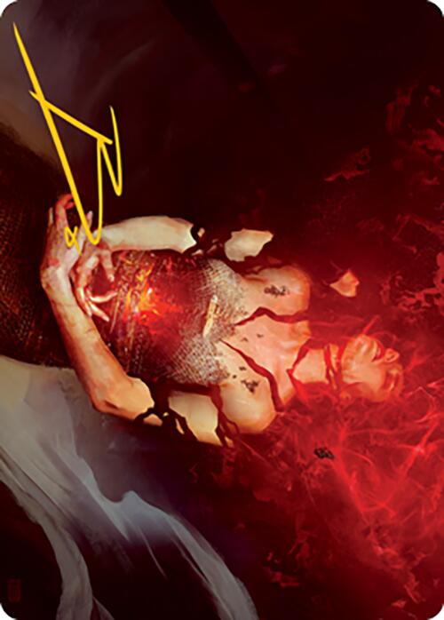 Flay Essence Art Card (Gold-Stamped Signature) [Modern Horizons 2 Art Series] | Card Citadel