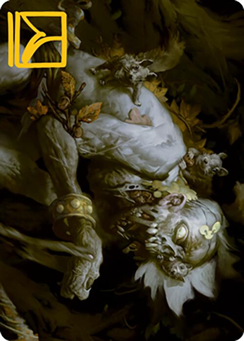 Nested Shambler Art Card (Gold-Stamped Signature) [Modern Horizons 2 Art Series] | Card Citadel
