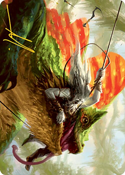 Captured by Lagacs Art Card (Gold-Stamped Signature) [Modern Horizons 2 Art Series] | Card Citadel