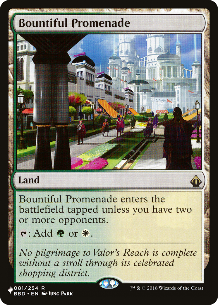 Bountiful Promenade [The List] | Card Citadel