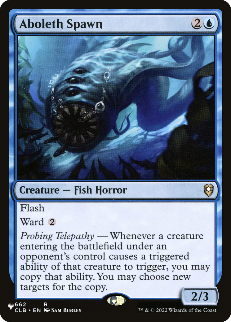 Aboleth Spawn [The List] | Card Citadel