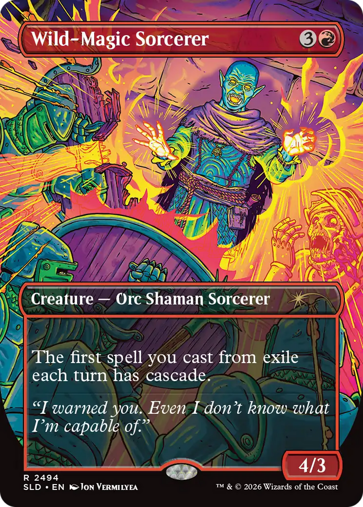 Wild-Magic Sorcerer [Secret Lair Drop Series] | Card Citadel