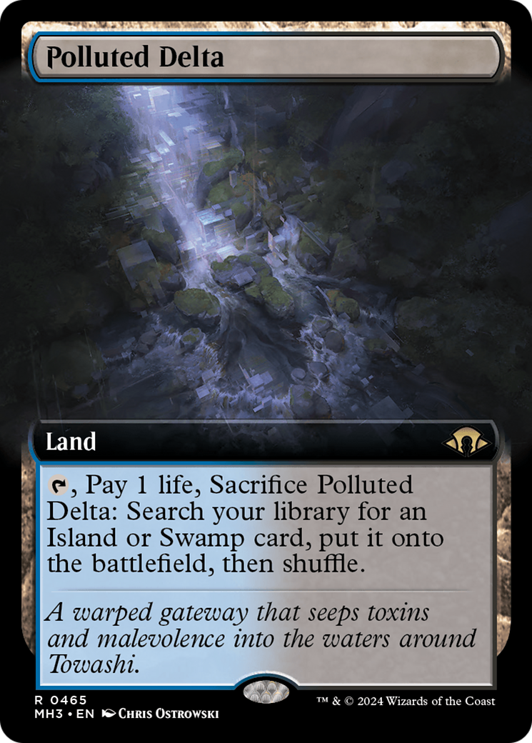 Polluted Delta (Extended Art) [Modern Horizons 3] | Card Citadel