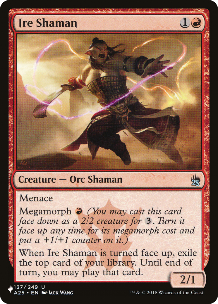 Ire Shaman [The List] | Card Citadel