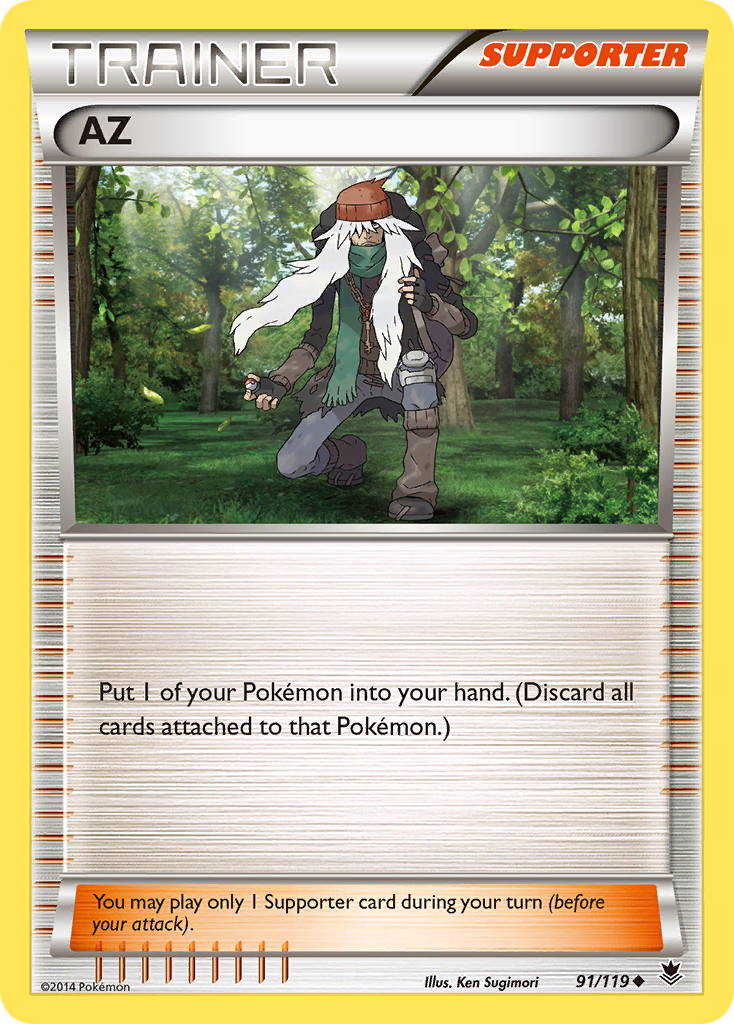 AZ (91/119) [XY: Phantom Forces] | Card Citadel