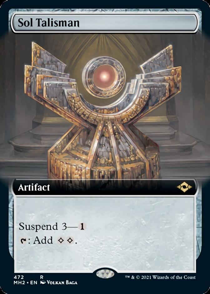 Sol Talisman (Extended Art) [Modern Horizons 2] | Card Citadel