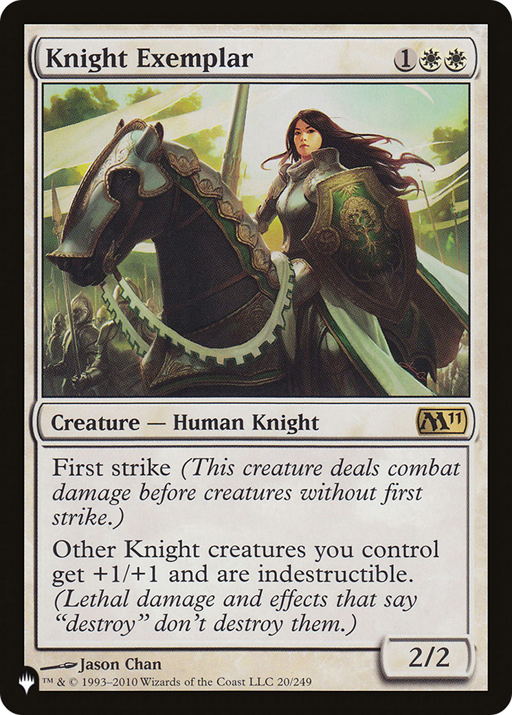 Knight Exemplar (Magic 2011) [The List] | Card Citadel