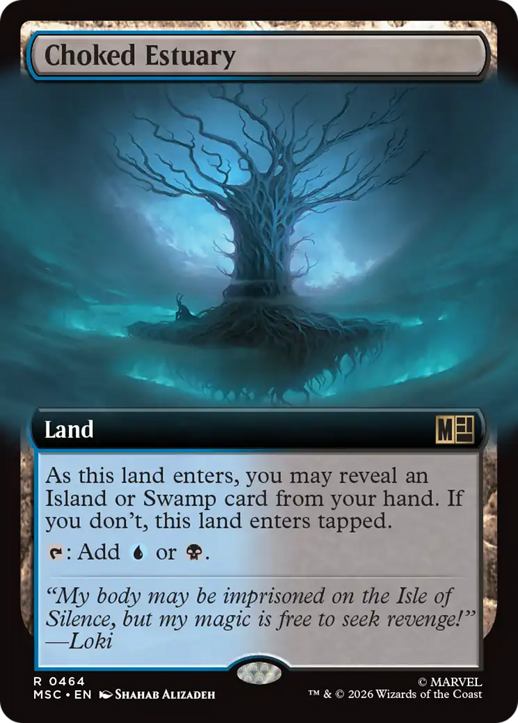 Choked Estuary (Extended Art) [Marvel Super Heroes Commander] | Card Citadel