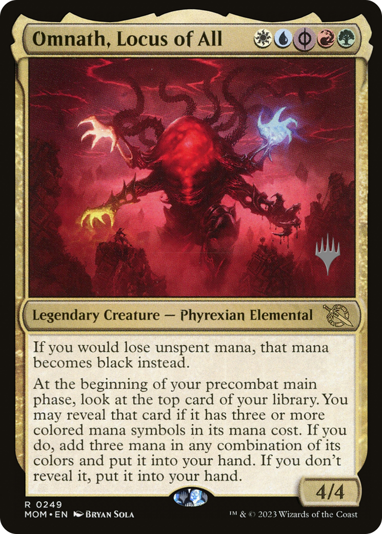 Omnath, Locus of All (Promo Pack) [March of the Machine Promos] | Card Citadel