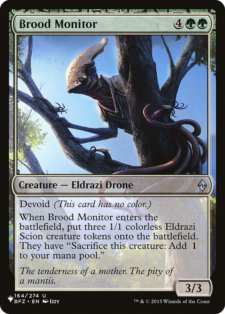 Brood Monitor [The List Reprints] | Card Citadel