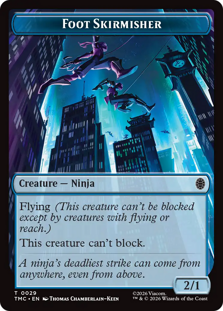 Foot Skirmisher [Teenage Mutant Ninja Turtles Commander] | Card Citadel