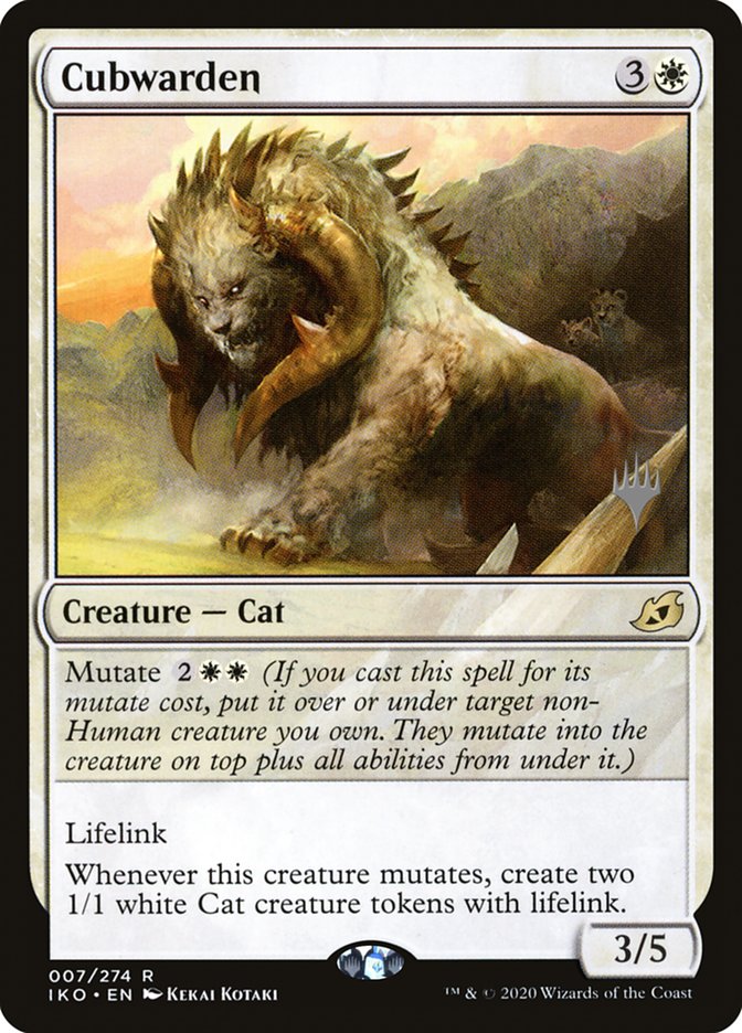 Cubwarden (Promo Pack) [Ikoria: Lair of Behemoths Promos] | Card Citadel