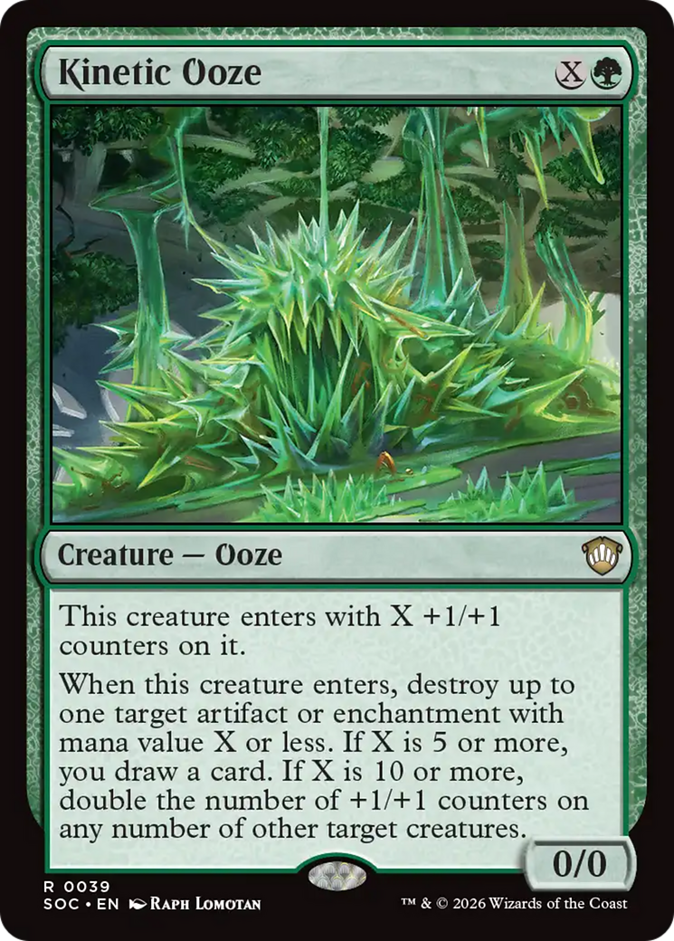 Kinetic Ooze [Secrets of Strixhaven Commander] | Card Citadel