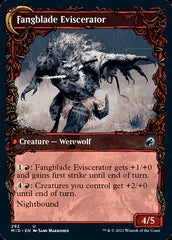Fangblade Brigand // Fangblade Eviscerator (Showcase Equinox) [Innistrad: Midnight Hunt] | Card Citadel