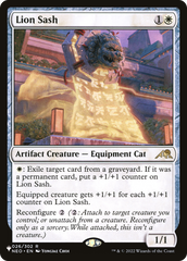 Lion Sash [The List] | Card Citadel