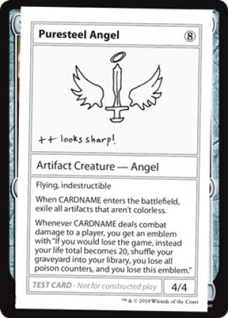 Puresteel Angel (2021 Edition) [Mystery Booster Playtest Cards] | Card Citadel