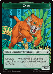 Redwing // Zabu Double-Sided Token [Marvel Super Heroes Tokens] | Card Citadel