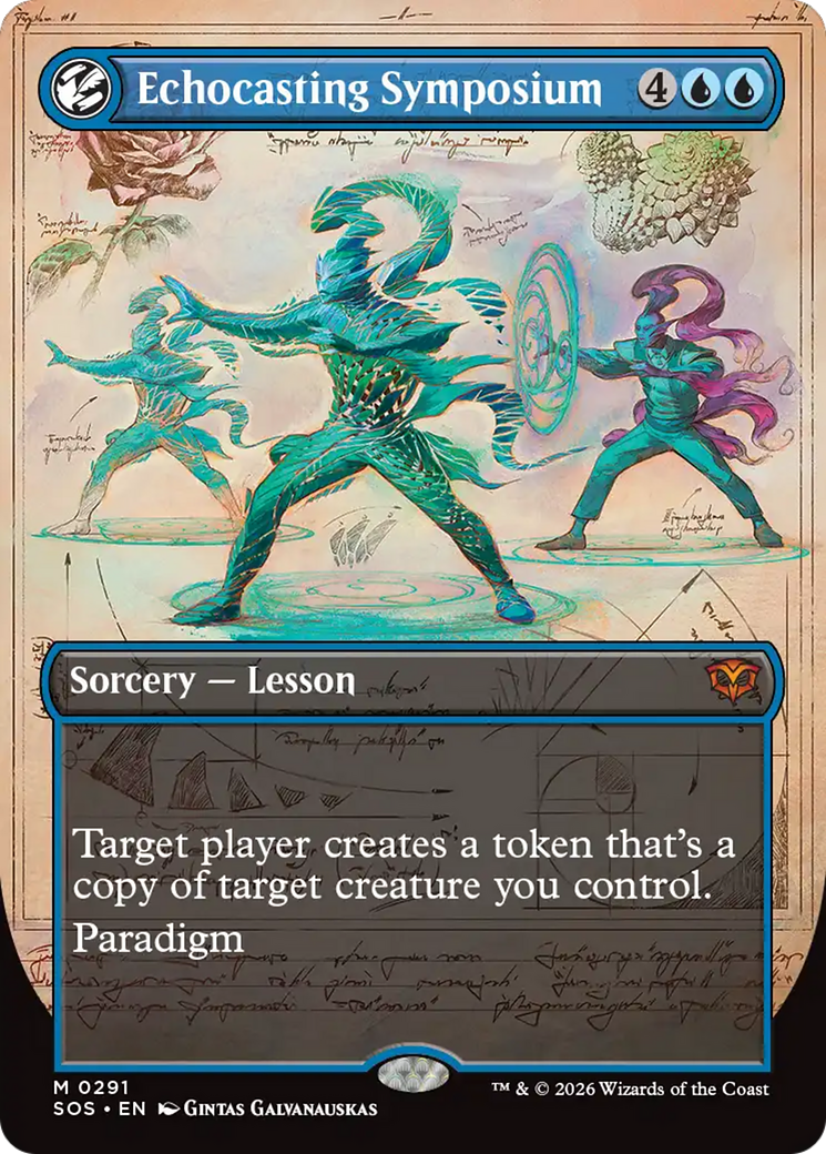 Echocasting Symposium (Borderless) [Secrets of Strixhaven] | Card Citadel