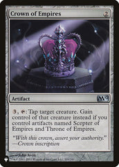 Crown of Empires [The List] | Card Citadel