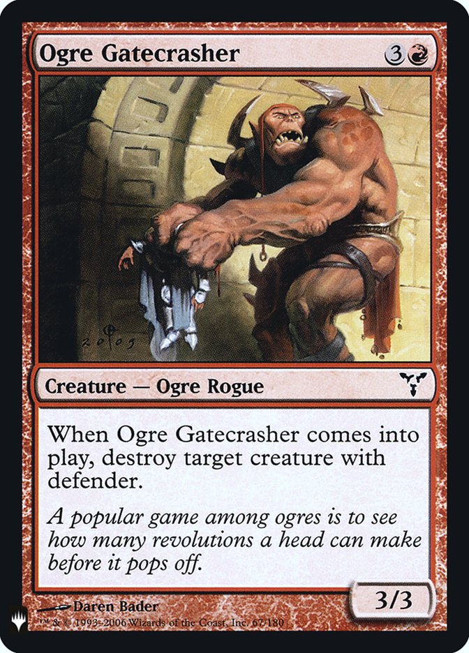 Ogre Gatecrasher [Mystery Booster] | Card Citadel