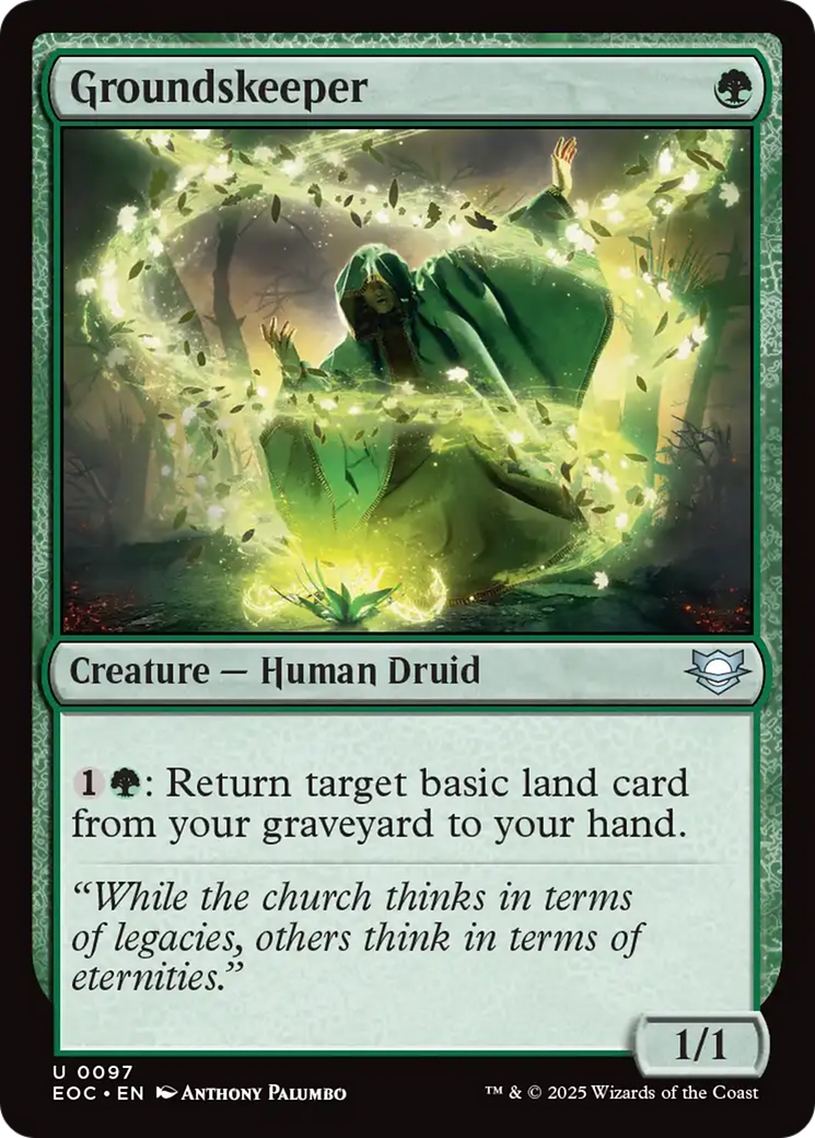 Groundskeeper [Edge of Eternities Commander] | Card Citadel