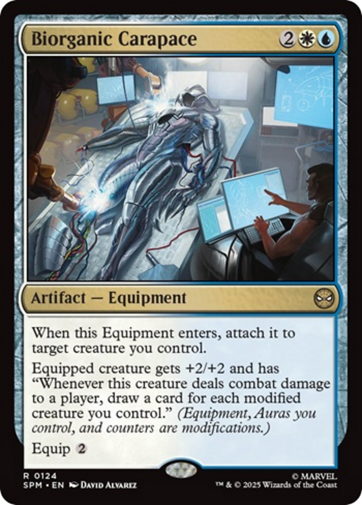 Biorganic Carapace [Marvel's Spider-Man] | Card Citadel