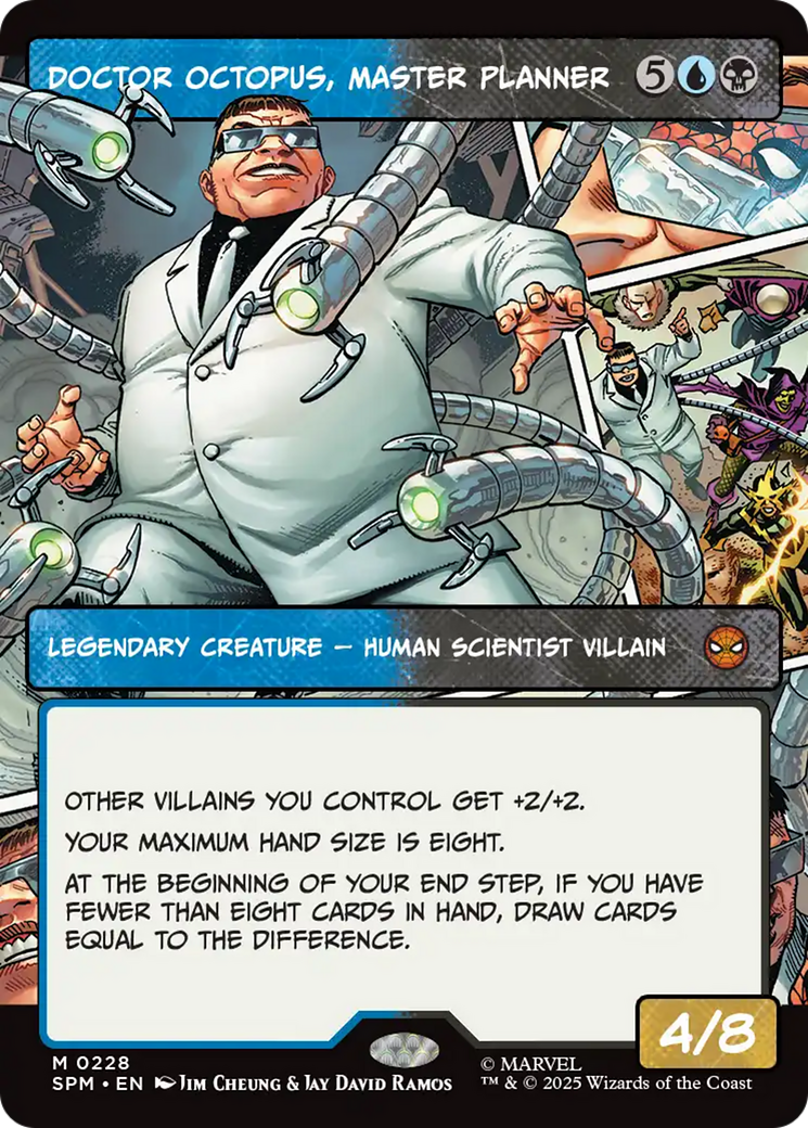 Doctor Octopus, Master Planner (Borderless) [Marvel's Spider-Man] | Card Citadel