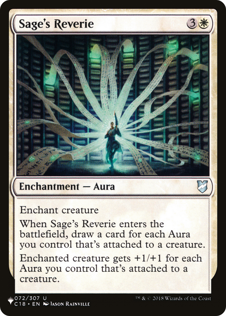 Sage's Reverie [The List Reprints] | Card Citadel