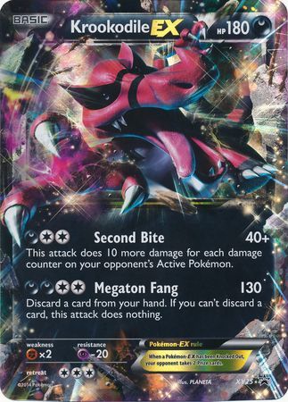 Krookodile EX (XY25) (Jumbo Card) [XY: Black Star Promos] | Card Citadel