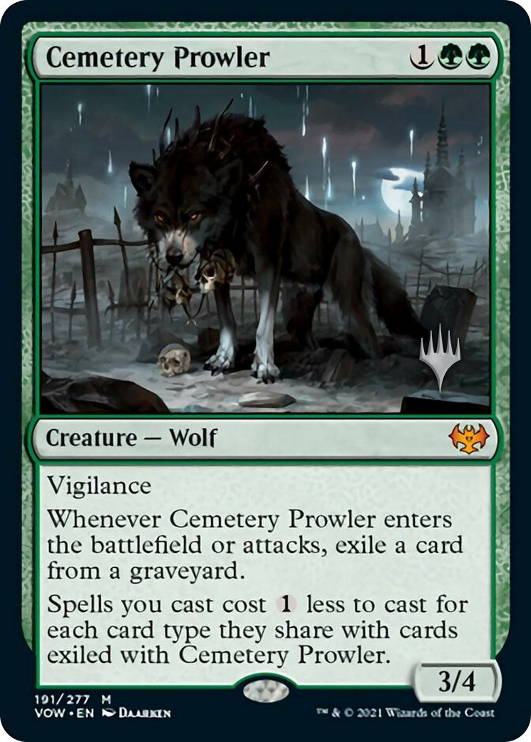 Cemetery Prowler (Promo Pack) [Aetherdrift Promos] | Card Citadel
