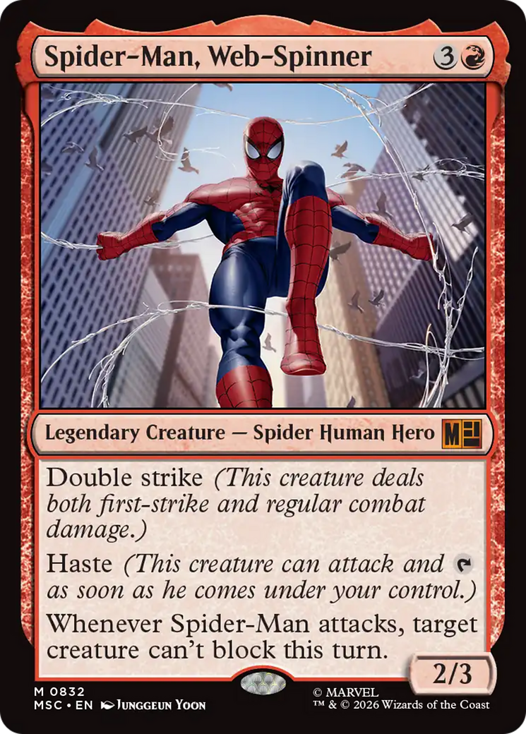 Spider-Man, Web-Spinner [Marvel Super Heroes Commander] | Card Citadel