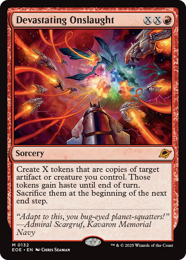Devastating Onslaught [Edge of Eternities] | Card Citadel