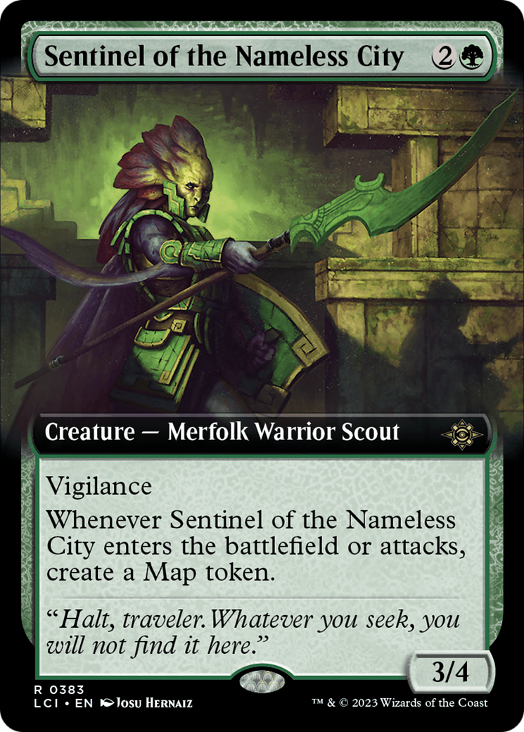 Sentinel of the Nameless City (Extended Art) [The Lost Caverns of Ixalan] | Card Citadel