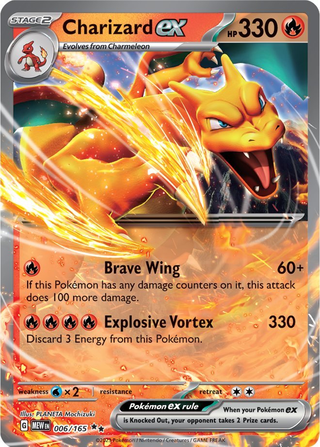 Charizard ex (006/165) [Scarlet & Violet 151] | Card Citadel